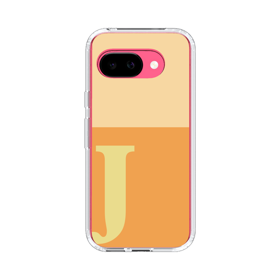 スリムプロテクションケース［ オリジナル - initial two tone - J orange ］