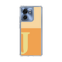 スリムプロテクションケース［ オリジナル - initial two tone - J orange ］