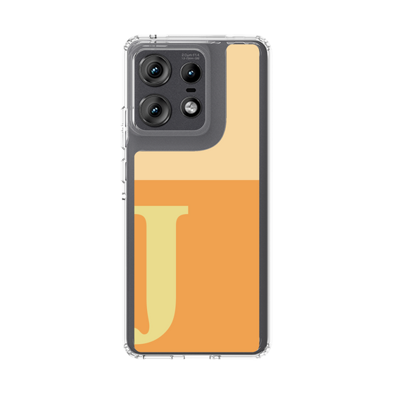 スリムプロテクションケース［ オリジナル - initial two tone - J orange ］