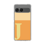 スリムプロテクションケース［ オリジナル - initial two tone - J orange ］