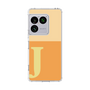 スリムプロテクションケース［ オリジナル - initial two tone - J orange ］