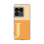 スリムプロテクションケース［ オリジナル - initial two tone - J orange ］