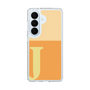スリムプロテクションケース［ オリジナル - initial two tone - J orange ］