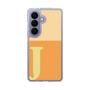 スリムプロテクションケース［ オリジナル - initial two tone - J orange ］