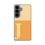 スリムプロテクションケース［ オリジナル - initial two tone - J orange ］