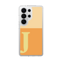 スリムプロテクションケース［ オリジナル - initial two tone - J orange ］