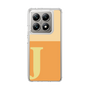 スリムプロテクションケース［ オリジナル - initial two tone - J orange ］