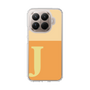 スリムプロテクションケース［ オリジナル - initial two tone - J orange ］