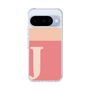 スリムプロテクションケース［ オリジナル - initial two tone - J pink ］
