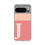 スリムプロテクションケース［ オリジナル - initial two tone - J pink ］