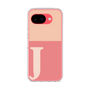 スリムプロテクションケース［ オリジナル - initial two tone - J pink ］