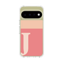 スリムプロテクションケース［ オリジナル - initial two tone - J pink ］