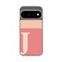 スリムプロテクションケース［ オリジナル - initial two tone - J pink ］