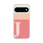 スリムプロテクションケース［ オリジナル - initial two tone - J pink ］