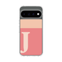 スリムプロテクションケース［ オリジナル - initial two tone - J pink ］