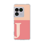 スリムプロテクションケース［ オリジナル - initial two tone - J pink ］
