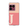 スリムプロテクションケース［ オリジナル - initial two tone - J pink ］