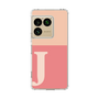スリムプロテクションケース［ オリジナル - initial two tone - J pink ］