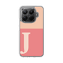スリムプロテクションケース［ オリジナル - initial two tone - J pink ］