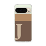 スリムプロテクションケース［ オリジナル - initial two tone - J brown ］