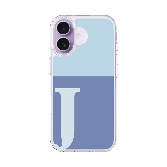 スリムプロテクションケース［ オリジナル - initial two tone - J blue ］