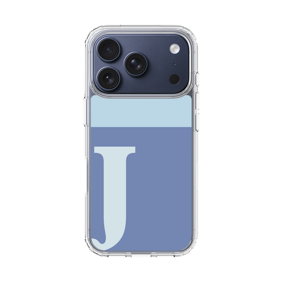 スリムプロテクションケース［ オリジナル - initial two tone - J blue ］