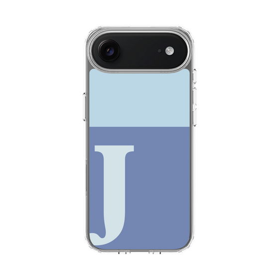 スリムプロテクションケース［ オリジナル - initial two tone - J blue ］