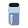 スリムプロテクションケース［ オリジナル - initial two tone - J blue ］
