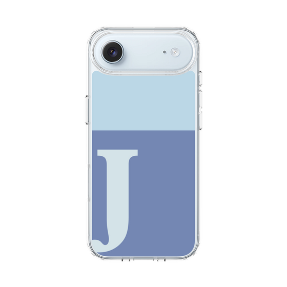 スリムプロテクションケース［ オリジナル - initial two tone - J blue ］