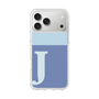 スリムプロテクションケース［ オリジナル - initial two tone - J blue ］