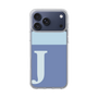 スリムプロテクションケース［ オリジナル - initial two tone - J blue ］