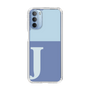 スリムプロテクションケース［ オリジナル - initial two tone - J blue ］