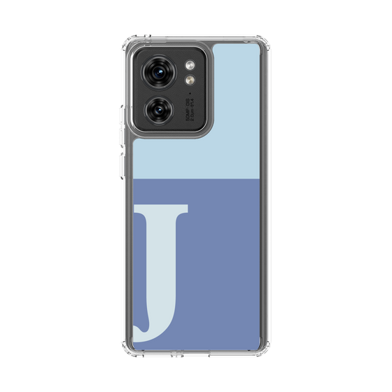 スリムプロテクションケース［ オリジナル - initial two tone - J blue ］