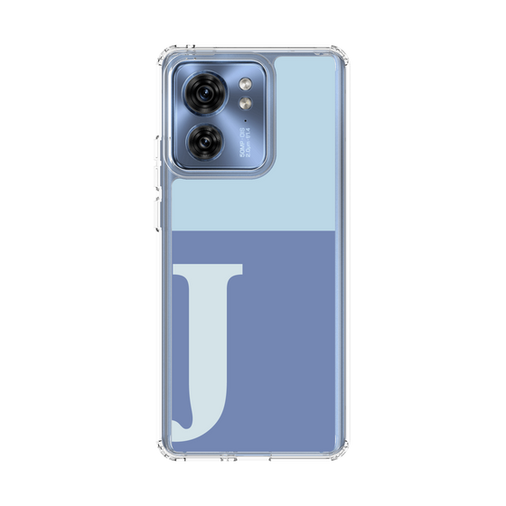 スリムプロテクションケース［ オリジナル - initial two tone - J blue ］