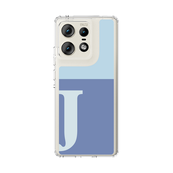 スリムプロテクションケース［ オリジナル - initial two tone - J blue ］