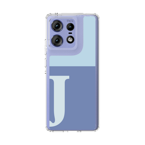 スリムプロテクションケース［ オリジナル - initial two tone - J blue ］