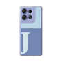 スリムプロテクションケース［ オリジナル - initial two tone - J blue ］