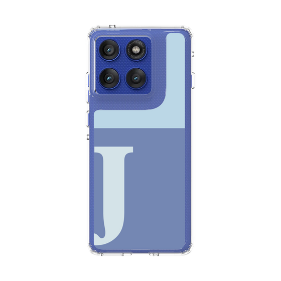 スリムプロテクションケース［ オリジナル - initial two tone - J blue ］