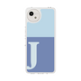 スリムプロテクションケース［ オリジナル - initial two tone - J blue ］