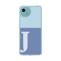 スリムプロテクションケース［ オリジナル - initial two tone - J blue ］