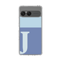 スリムプロテクションケース［ オリジナル - initial two tone - J blue ］