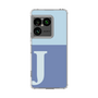 スリムプロテクションケース［ オリジナル - initial two tone - J blue ］