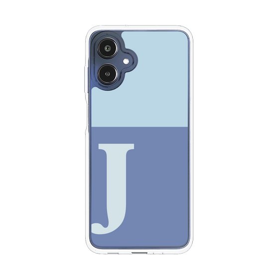 スリムプロテクションケース［ オリジナル - initial two tone - J blue ］