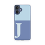 スリムプロテクションケース［ オリジナル - initial two tone - J blue ］