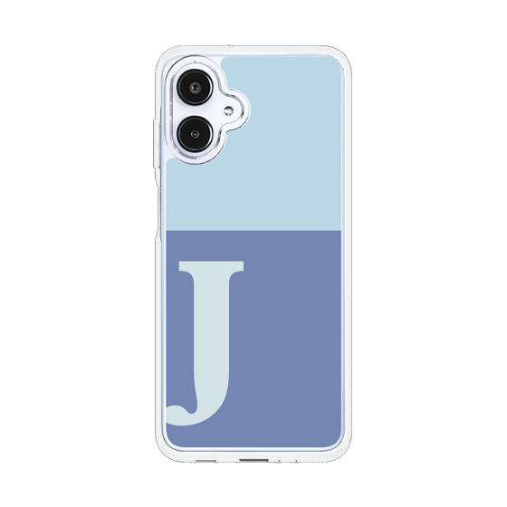 スリムプロテクションケース［ オリジナル - initial two tone - J blue ］