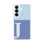 スリムプロテクションケース［ オリジナル - initial two tone - J blue ］