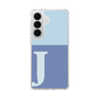 スリムプロテクションケース［ オリジナル - initial two tone - J blue ］