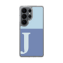 スリムプロテクションケース［ オリジナル - initial two tone - J blue ］