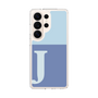 スリムプロテクションケース［ オリジナル - initial two tone - J blue ］