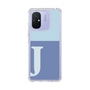 スリムプロテクションケース［ オリジナル - initial two tone - J blue ］
